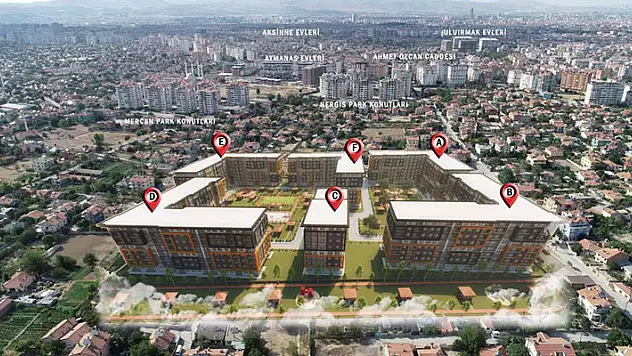 Meram'da Turgutreis Evleri'nde temel atılıyor
