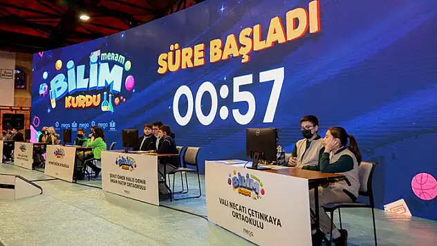 Meram'ın bilim kurtları kıyasıya yarıştı
