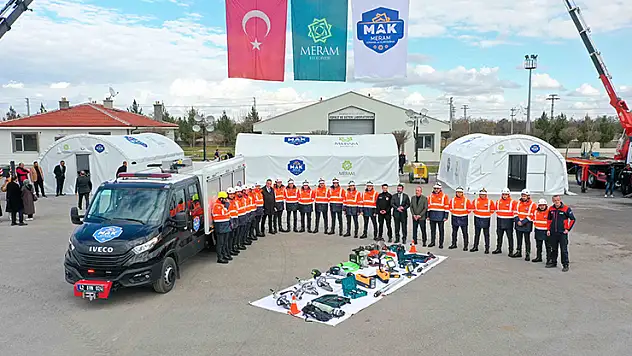 Meram'ın kahramanları eğitimde