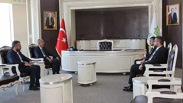 Meram'ın kardeş şehri Mutki Belediyesi'nden ziyaret