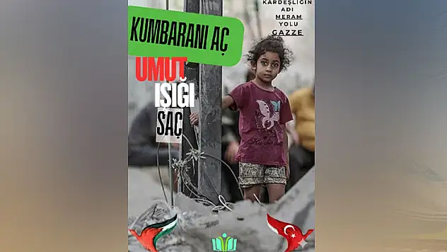 Meram'lı çocuklardan Gazze'ye umut