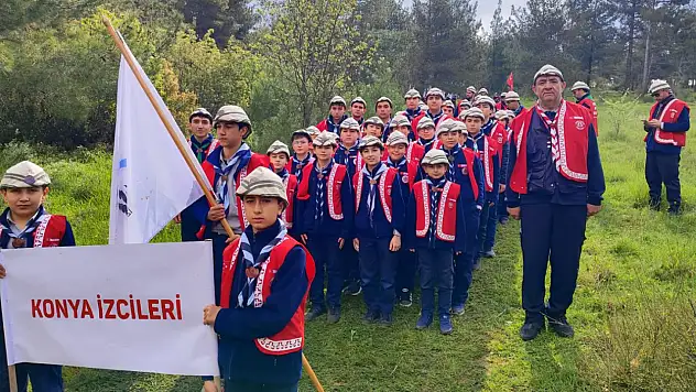 Meramlı izcilerden duygulandıran vatan nöbeti