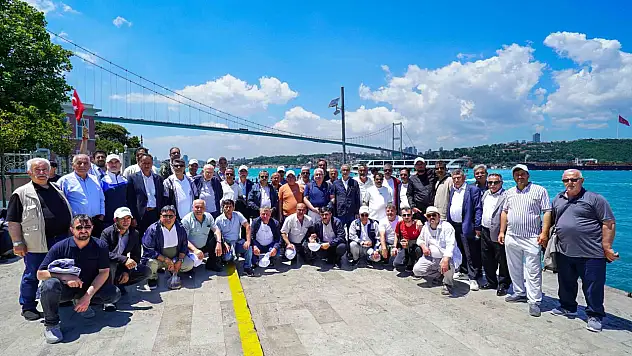 Meramlı muhtarlar İstanbul'a çıkarma yaptı