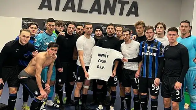Merih Demiral ve takım arkadaşları Ahmet Çalık'ı andı
