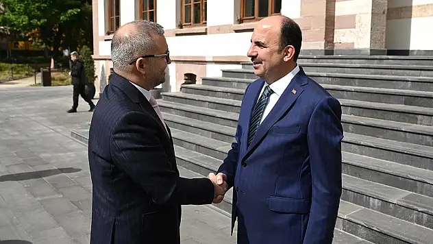 Merkez Bankası başkanı Konya'da! Karahan'dan Altay'a ziyaret