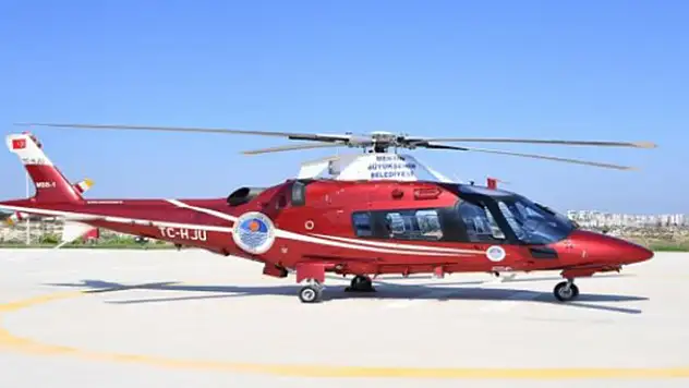 Mersin Büyükşehir Belediyesi helikopter satacak