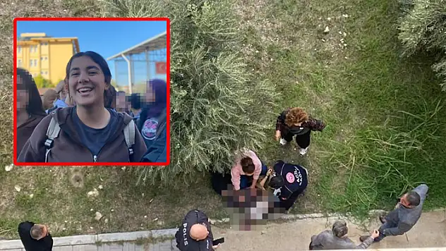 Mersin'de liseli genç kız sınıf penceresinden atladı
