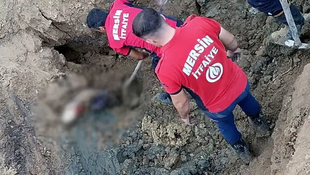 Mersin'de su kuyusu kazısında göçük: 2 işçi öldü
