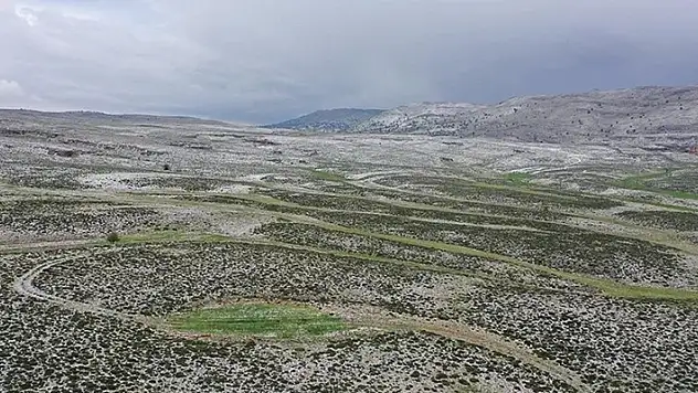 Mersin'de yaylaya yağan kar, arıcıları bal rekoltesi için umutlandırdı

