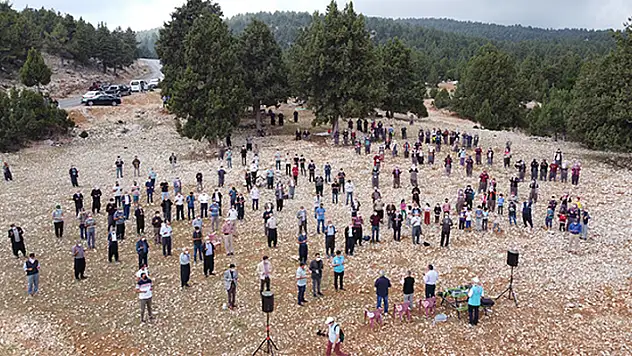 Mersin'de yörükler yağmur duasına çıktı
