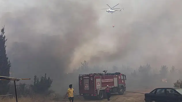 Mersin'i esir alan yangınla ilgili ekipler seferber oldu! Konya'dan 2 itfaiye aracı bölgede