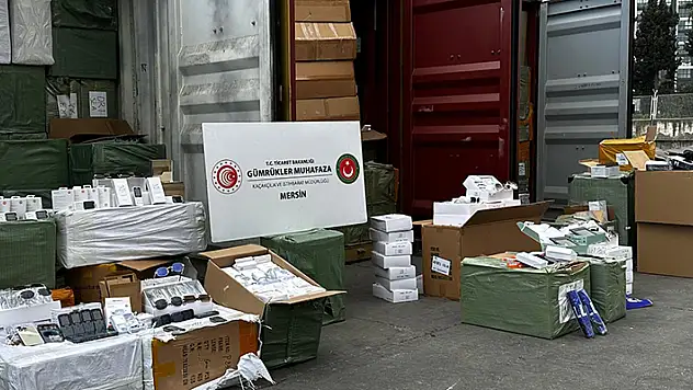 Mersin ve Niğde'de 646 milyon liralık kaçakçılığın önüne geçildi
