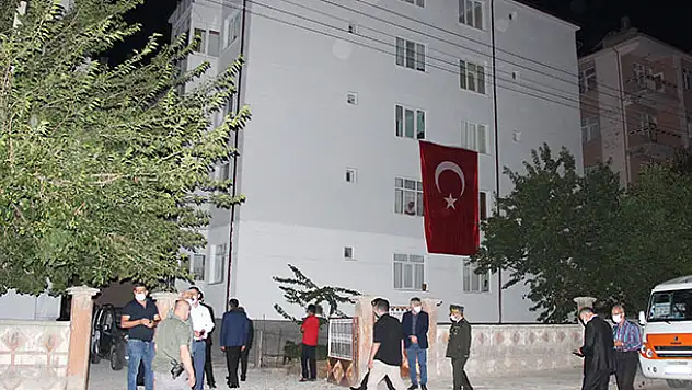 Mersinli şehidin şehadet haberi Karaman'da oturan eşine ulaştı