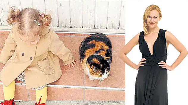 Meryem Uzerli kızı Lara'yı ilk kez gösterdi
