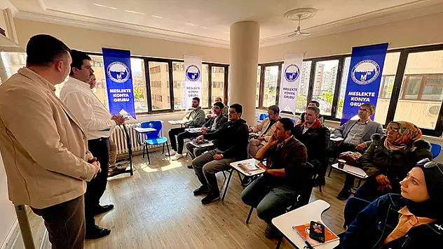 Meslekte Konya Grubu, eğitimlere aralıksız devam ediyor
