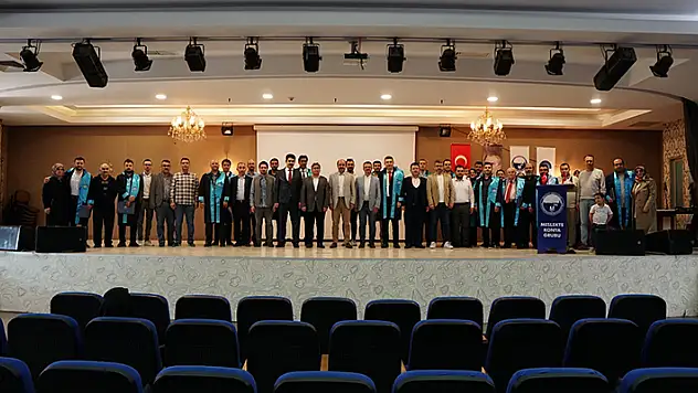 Meslekte Konya Grubu'nda mezuniyet heyecanı yaşandı