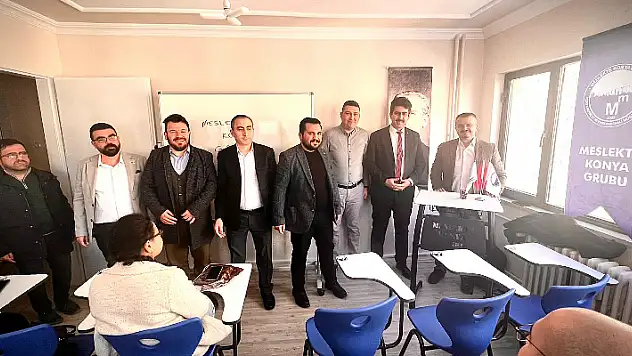 Meslekte Konya Grubundan eğitim atağı
