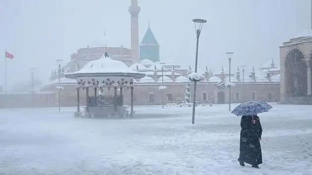 Meteoroloji'den Konya'ya 'kar' uyarısı geldi!