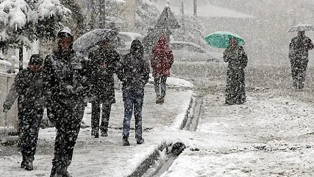 Meteoroloji'den kuvvetli kar yağışı uyarısı
