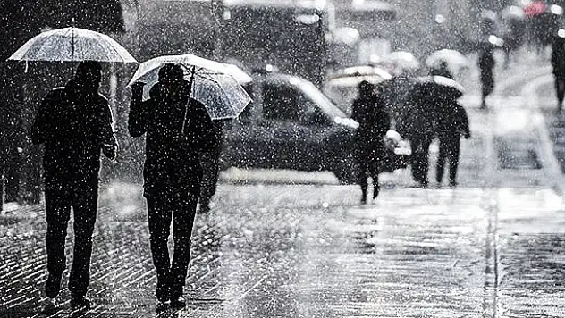 Meteoroloji'den kuvvetli yağış uyarısı!