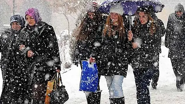 Meteorolojiden 'kar yağışı' uyarısı