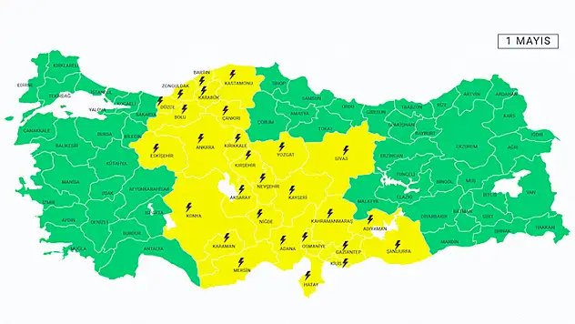 Meteorolojiden Konya için sağanak uyarısı! Yarın da etkili olacak
