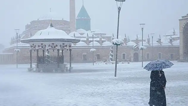 Meteorolojiden soğuk hava uyarısı: Konya'ya kar geliyor!