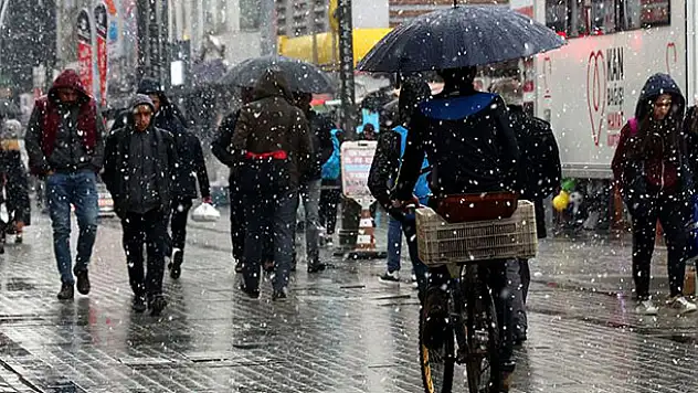 Meteorolojiden yağmur ve kar uyarısı