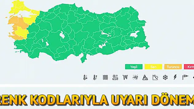 MeteoUyarı nedir? Meteorolojik renk kodları ne anlama geliyor?