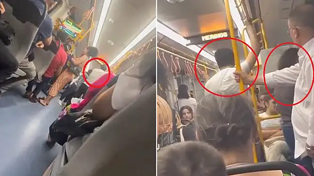 Metroda eşini bir kadınla gördü: 'O eve girmeyeceksin bir daha'
