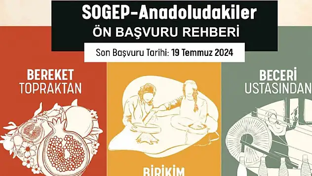 MEVKA, SOGEP-Anadoludakiler Çağrı Programı'nı ilan etti
