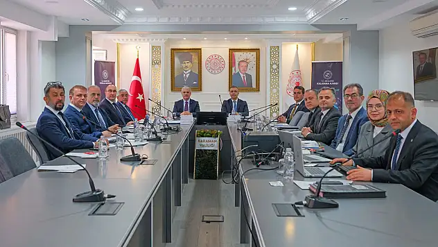 MEVKA Yönetim Kurulu Karaman'da toplandı