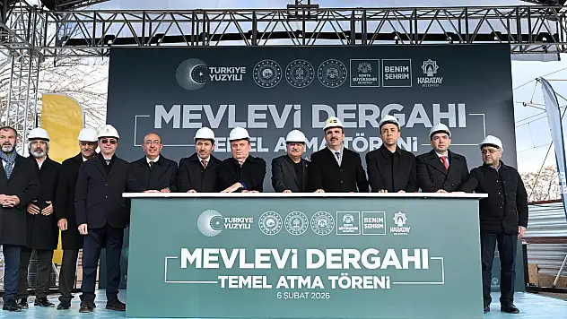Mevlana Dergahı'nın temeli atıldı