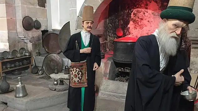 Mevlana Müzesi'nde 'Mevlevi Mutfak Kültürü' sergisi açıldı

