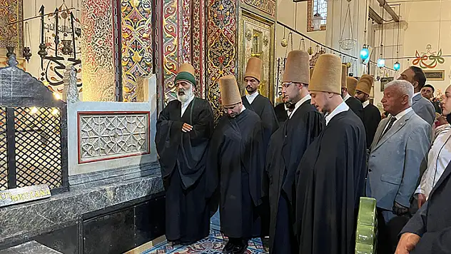 Mevlana Müzesinde Gülbank Duası gerçekleştirildi