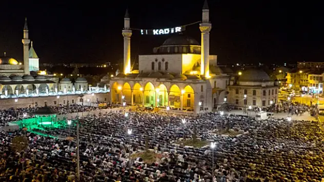Mevlana şehrinde üç aylar sevinci