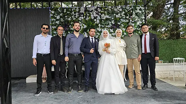 Mevlüt ve Reyyan'ın mutlu günü