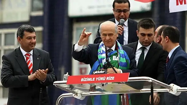 MHP 20 yıl sonra Rize'de miting yaptı