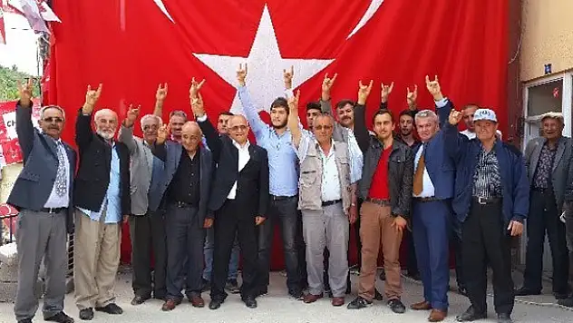 MHP Adayı Gönen Hadim Ve Taşkent'te Destek İstedi