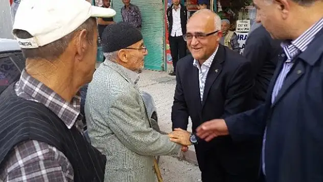 MHP Adayı Gönen Karatay'da Seçmenle Buluştu