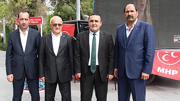 MHP'den Led Ekranlı Seçim Kampanyası