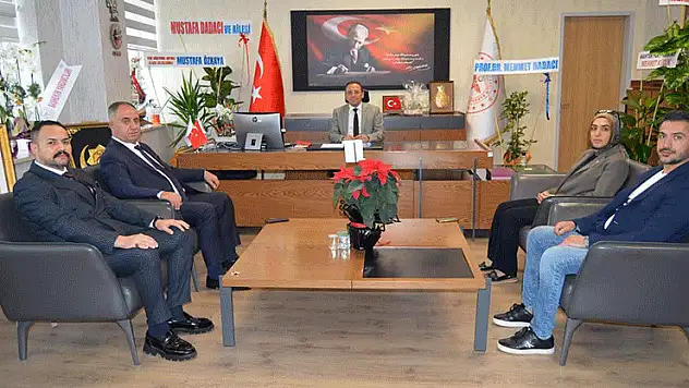 MHP Heyetinden Başhekime ziyaret