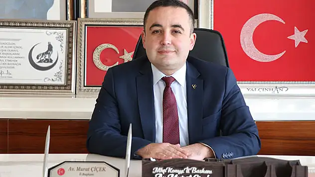 MHP İl Başkanı Çiçek'ten Mevlid Kandili mesajı