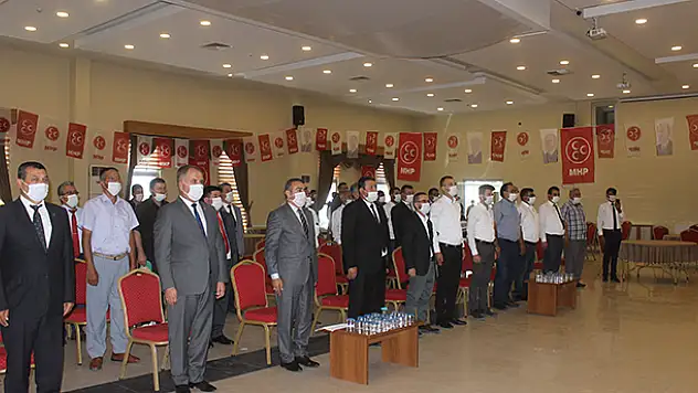 MHP Karapınar İlçe Teşkilatı'nda Ercan Alp yeniden başkan seçildi