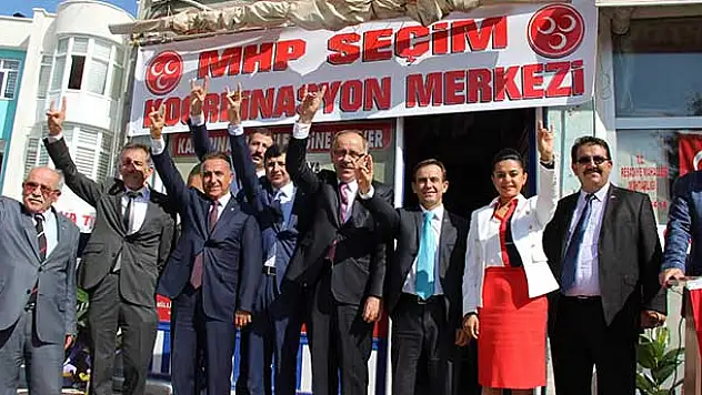 MHP Karapınar Seçim Koordinasyon Merkezi Açıldı