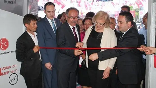 MHP Konya Seçim Bürosu Açtı
