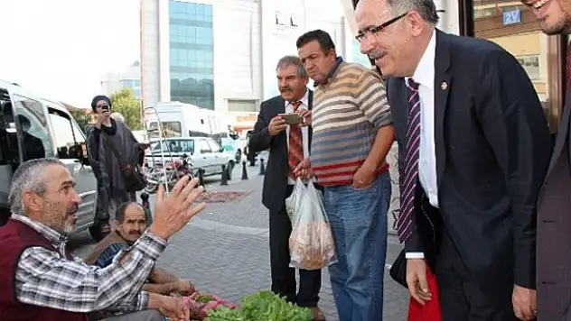 MHP'li Kalaycı Esnaflardan Destek İstedi