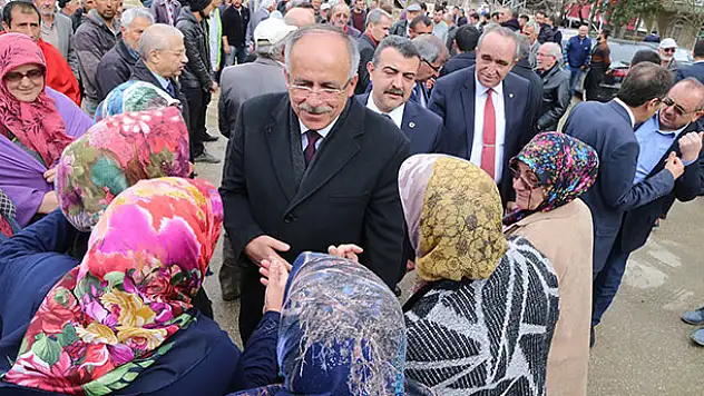 MHP'li Mustafa Kalaycı, Hadim'de destek istedi