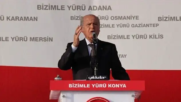 MHP Lideri Bahçeli Konya'da