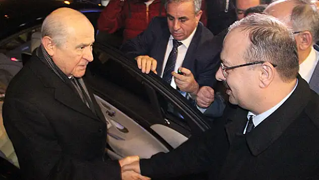 MHP lideri Bahçeli Konya'da